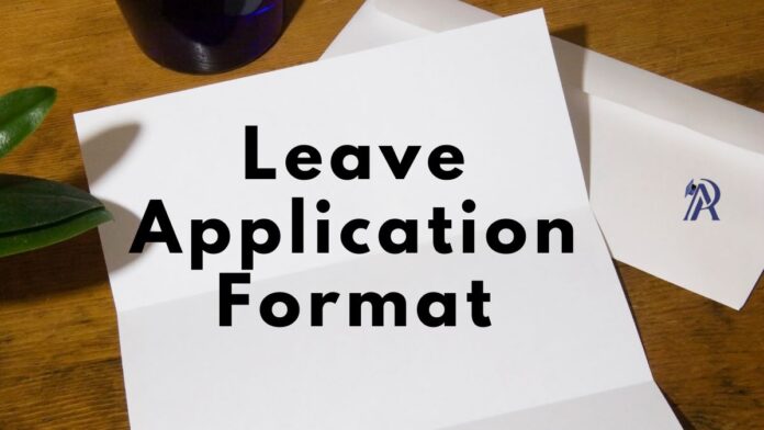 leave application